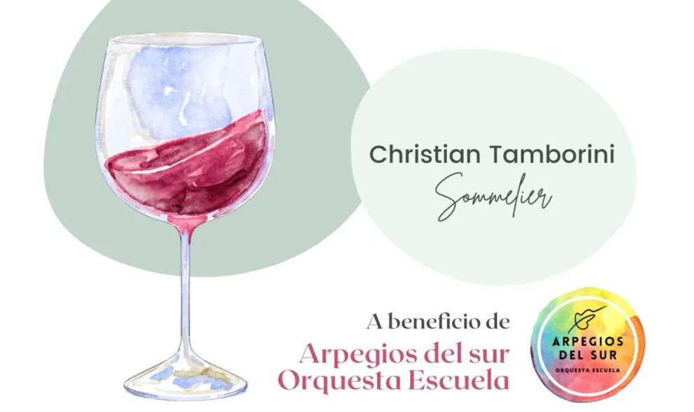 Degustación de vinos a beneficio de la Orquesta Arpegios del Sur