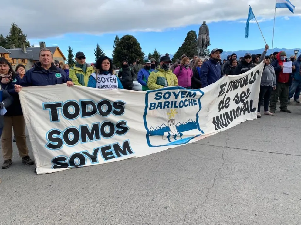 Reclamo: El SOYEM instalará una "Carpa de la Dignidad" en el Centro Cívico con retención de servicios