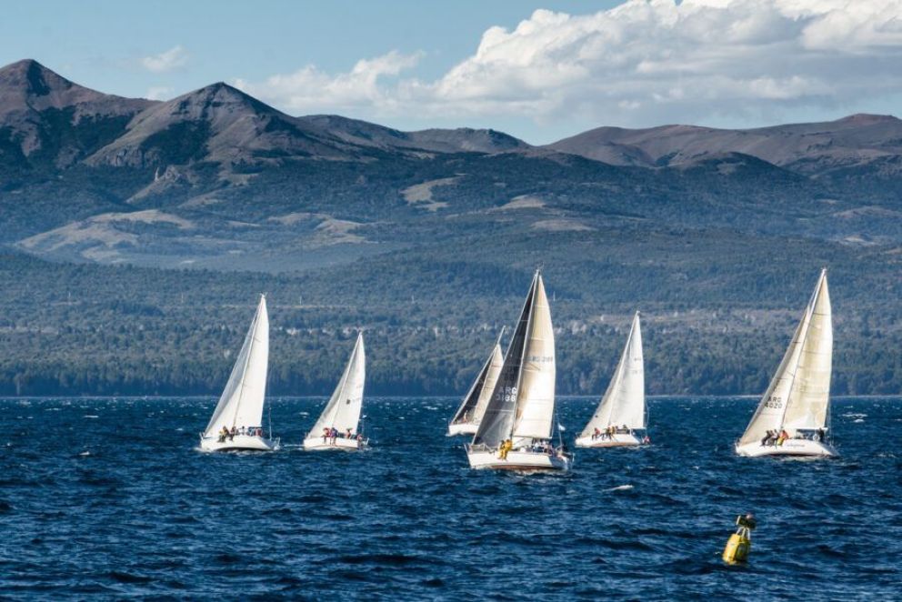 El Club Náutico Bariloche cierra febrero con grandes competencias 