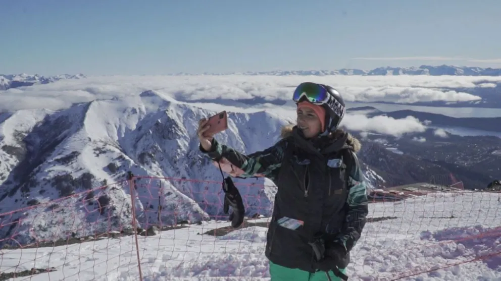 Histórico: Este viernes se pudo esquiar en Catedral en abril